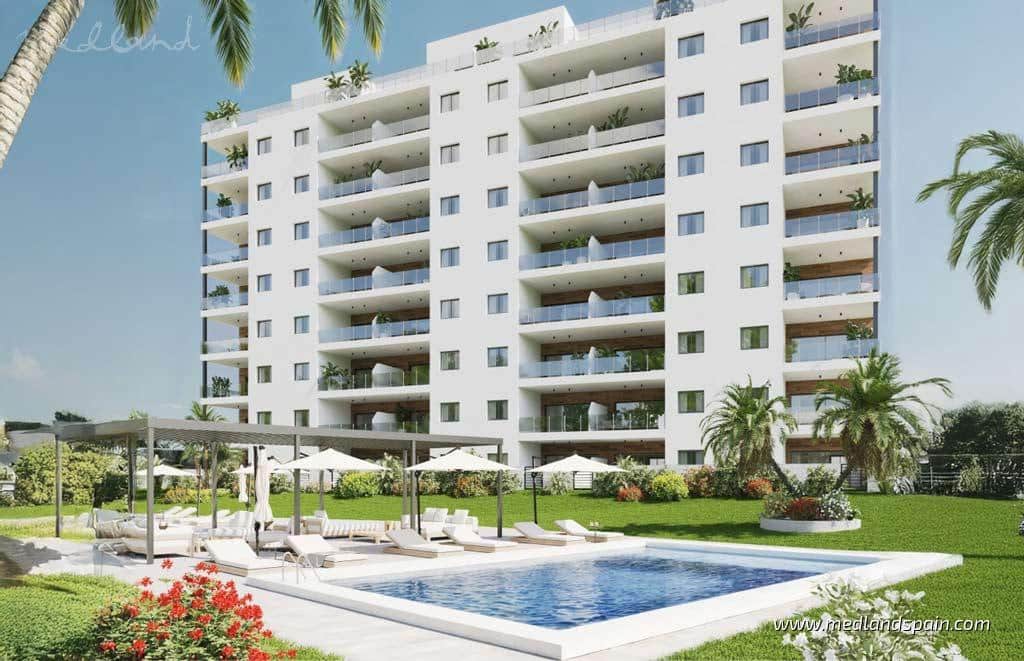 2 makuuhuone Huoneisto myytävänä paikassa La Villajoyosa / Vila Joiosa mukana uima-altaan 
autotalli - 550 000 € (Ref: 9295056)