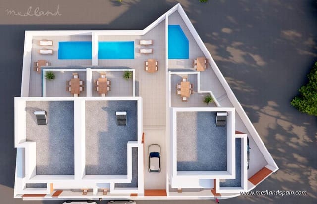 3 Zimmer Villa zu verkaufen in Daya Nueva mit Pool Garage - 359.900 € (Ref: 9295058)