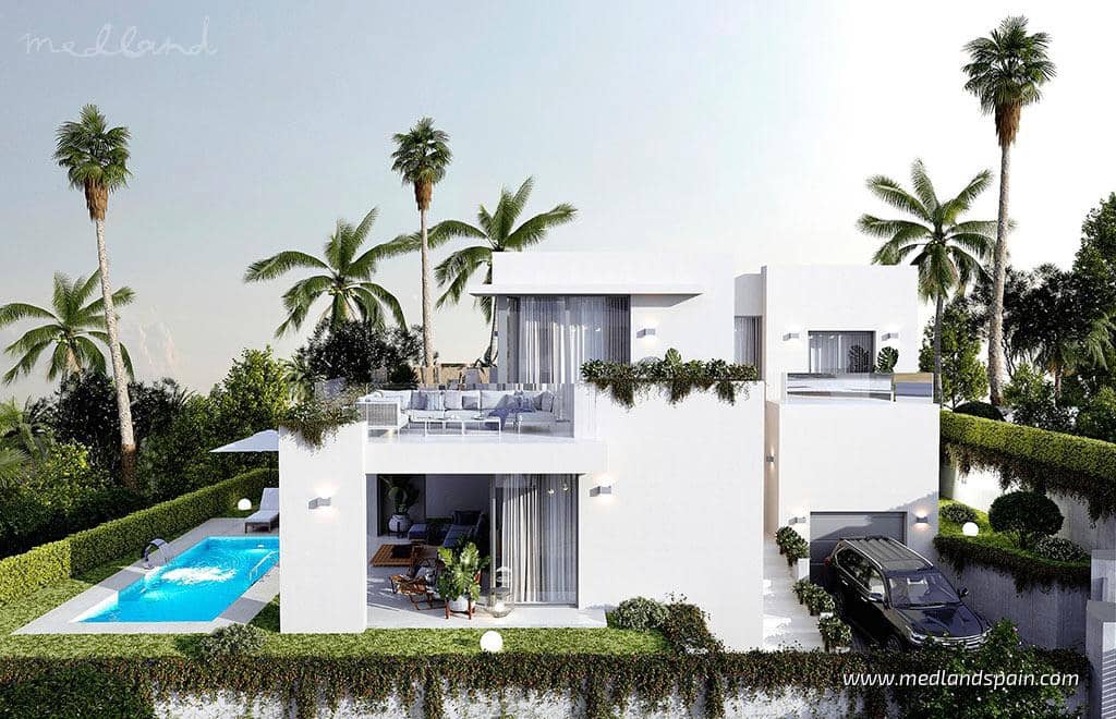 4 sypialnia Willa na sprzedaż w Mijas z basenem garażem - 1 975 000 € (Ref: 9295059)