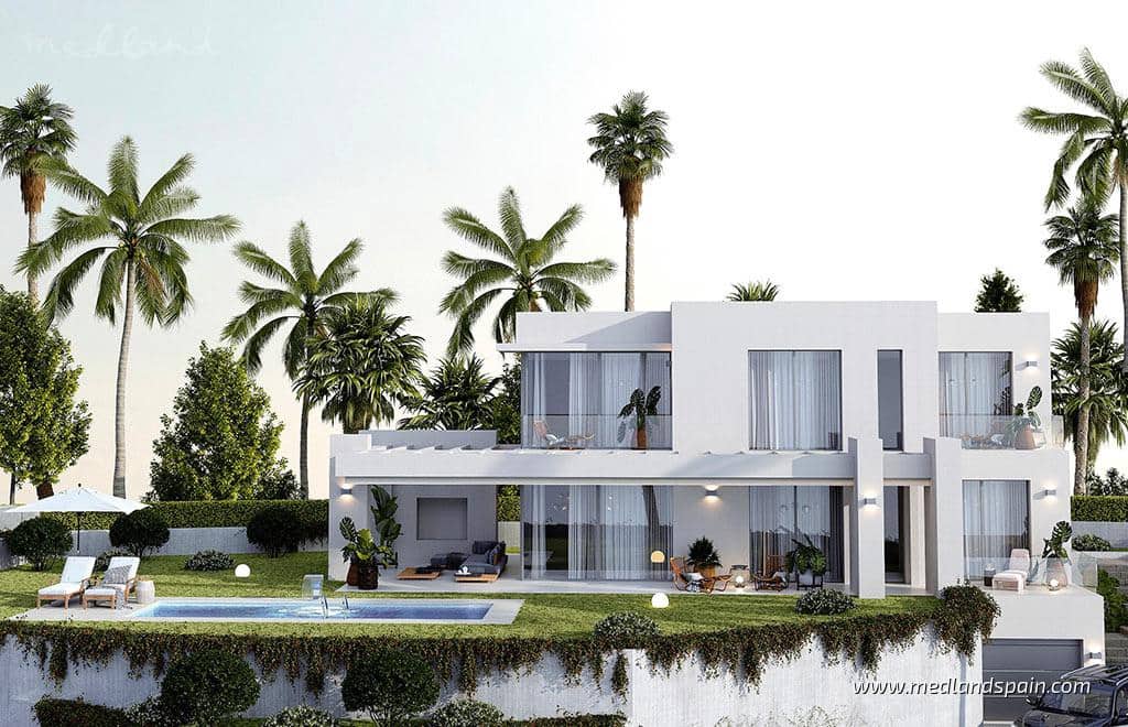 4 sypialnia Willa na sprzedaż w Mijas z basenem garażem - 1 975 000 € (Ref: 9295059)
