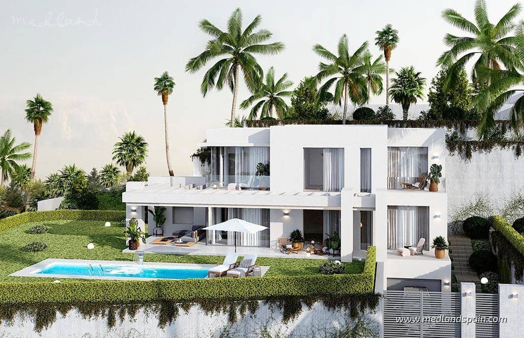 4 sypialnia Willa na sprzedaż w Mijas z basenem garażem - 1 975 000 € (Ref: 9295059)