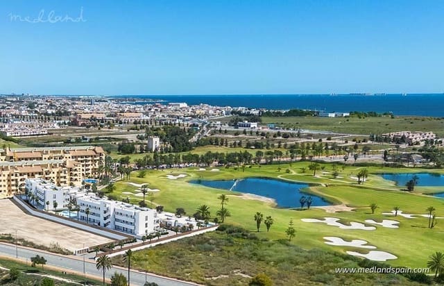 2 makuuhuone Huoneisto myytävänä paikassa Las Lomas de Rame - Bahía Bella, Los Alcázares mukana uima-altaan 
autotalli - 299 000 € (Ref: 9308453)