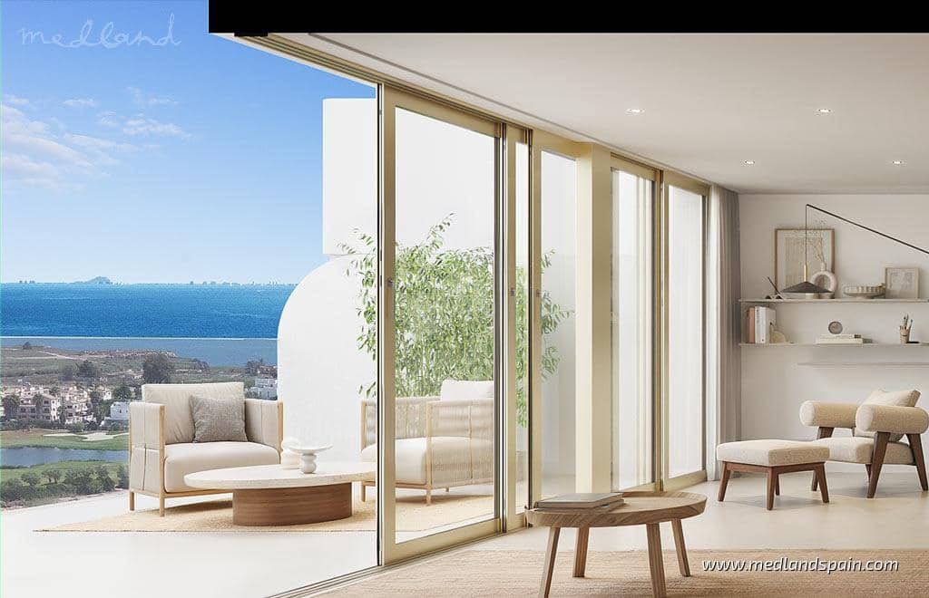 Apartamento de 3 habitaciones en Los Alcázares en venta con piscina garaje - 429.900 € (Ref: 9310806)