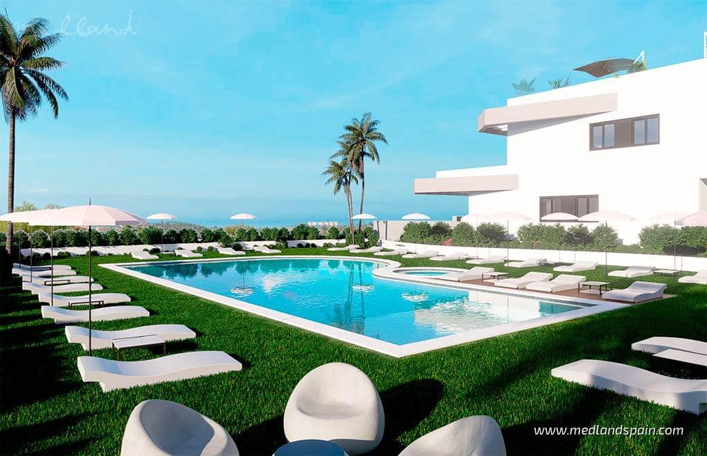 3 quarto Apartamento para venda em Finestrat com piscina garagem - 479 900 € (Ref: 9321764)