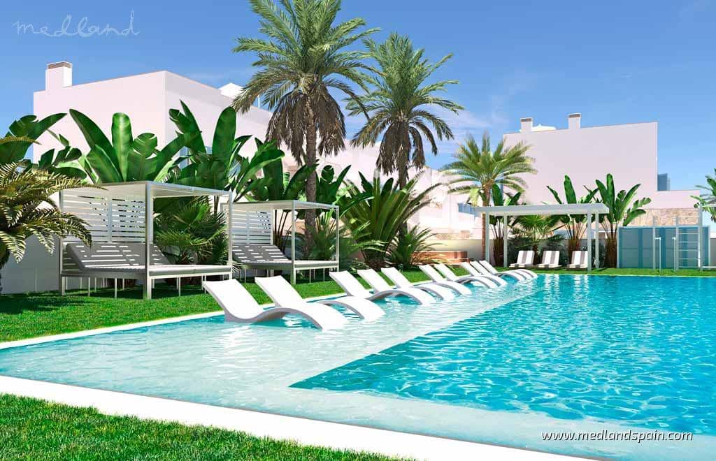 2 bedroom Apartment for sale in Torre de la Horadada with pool garage - € 395,000 (Ref: 9321770)