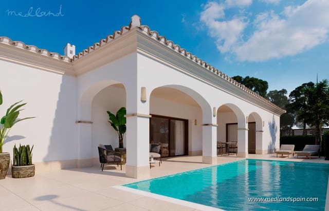 Chalet de 3 habitaciones en Los Cuarteros, San Pedro del Pinatar en venta con piscina garaje - 809.950 € (Ref: 9326343)