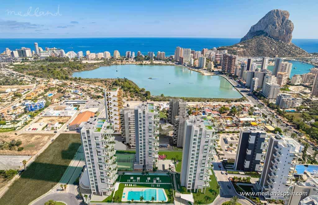 3 makuuhuone Huoneisto myytävänä paikassa Calpe / Calp mukana uima-altaan 
autotalli - 1 100 000 € (Ref: 9334781)