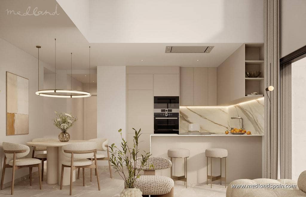 3 makuuhuone Huoneisto myytävänä paikassa Calpe / Calp mukana uima-altaan 
autotalli - 440 000 € (Ref: 9334782)