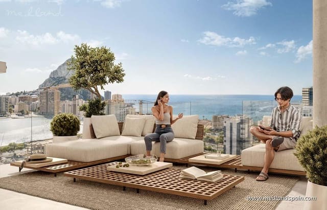 3 slaapkamer Appartement te koop in Calpe / Calp met zwembad garage - € 480.000 (Ref: 9334782)
