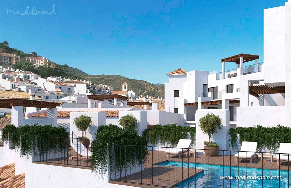 Apartamento de 3 habitaciones en Benahavís en venta con piscina garaje - 525.000 € (Ref: 9347085)