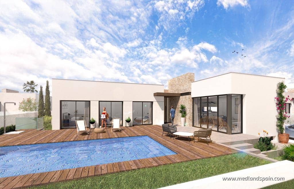 3 soveværelse Villa til salg i Los Alcazares med swimmingpool garage - € 765.000 (Ref: 9347087)