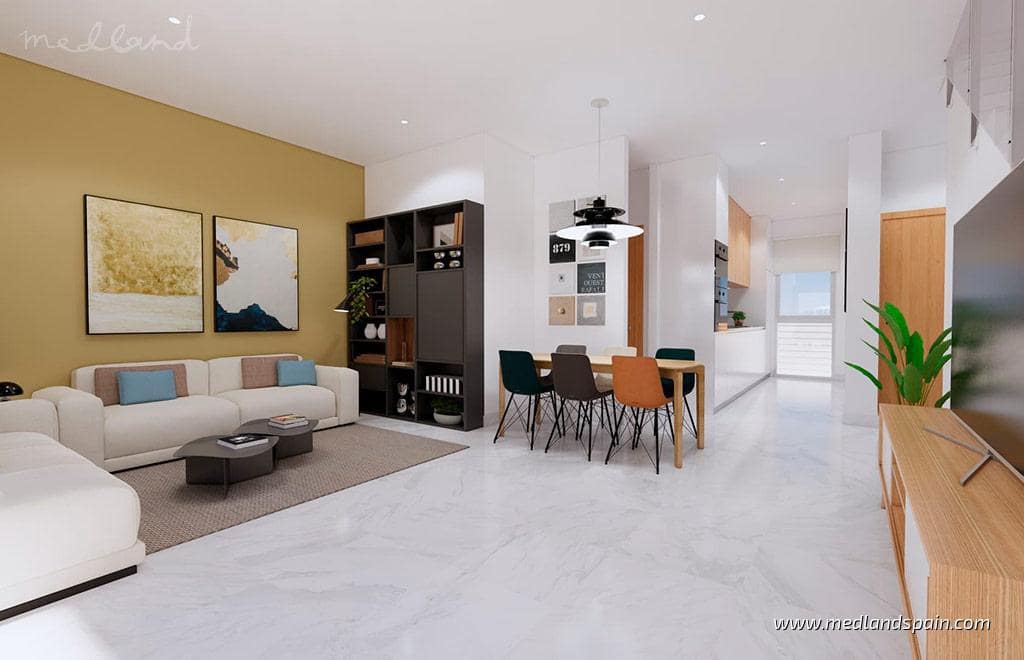 3 chambre Maison de Ville à vendre à Los Alcazares avec piscine garage - 475 000 € (Ref: 9362269)