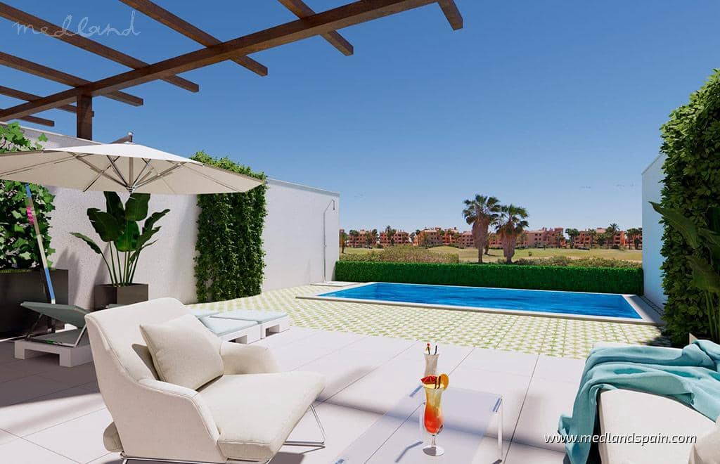 3 chambre Maison de Ville à vendre à Los Alcazares avec piscine garage - 475 000 € (Ref: 9362269)