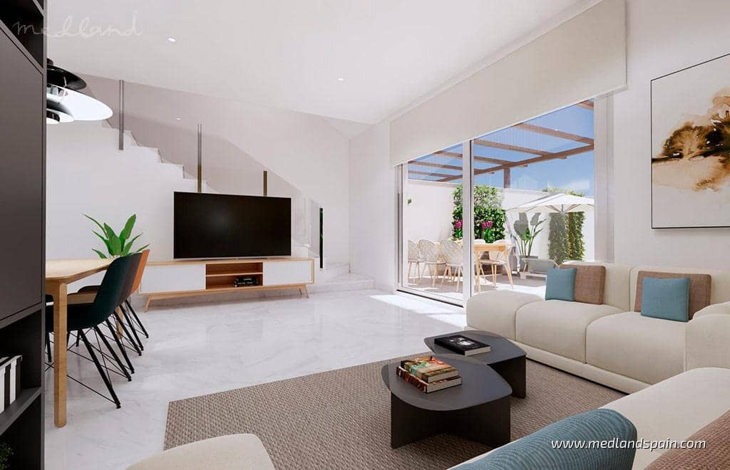 3 chambre Maison de Ville à vendre à Los Alcazares avec piscine garage - 475 000 € (Ref: 9362269)