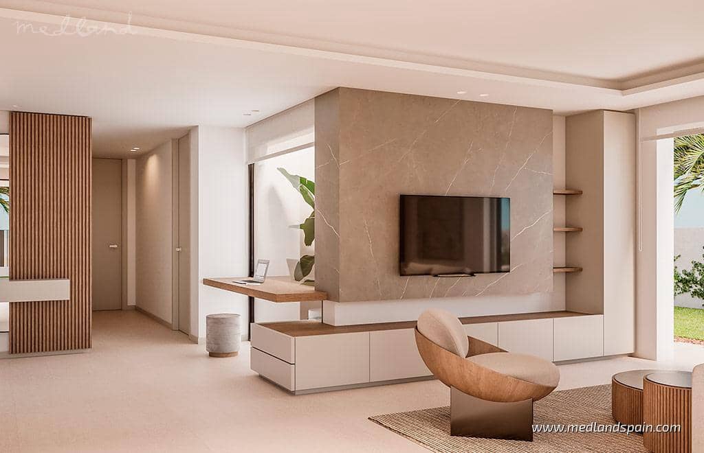 2 makuuhuone Omakotitalo myytävänä paikassa El Campello mukana uima-altaan 
autotalli - 540 000 € (Ref: 9362270)