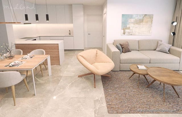 1 soveværelse Lejlighed til salg i Las Piscinas Naturales, Torrevieja med swimmingpool - € 195.000 (Ref: 9371918)