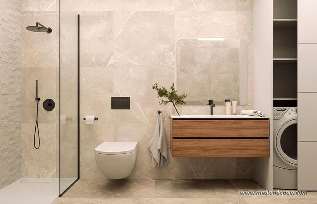 1 soveværelse Lejlighed til salg i Las Piscinas Naturales, Torrevieja med swimmingpool - € 195.000 (Ref: 9371918)