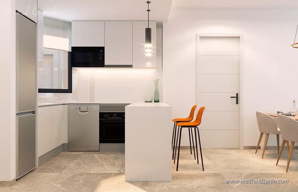 2 sovrum Lägenhet till salu i Torrevieja med pool - 380 000 € (Ref: 9371920)