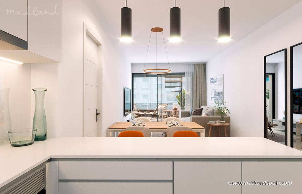 2 Zimmer Apartment zu verkaufen in Torrevieja mit Pool - 395.500 € (Ref: 9371920)