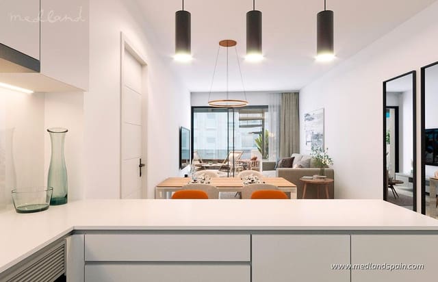 2 Zimmer Apartment zu verkaufen in Torrevieja mit Pool - 395.500 € (Ref: 9371920)