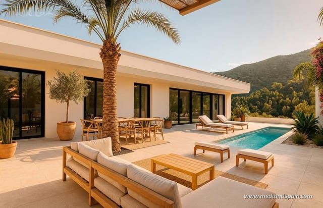 3 sypialnia Willa na sprzedaż w Monte Solana, Pedreguer z basenem garażem - 764 000 € (Ref: 9395845)