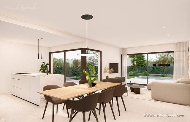 3 soverom Villa til salgs i Molina de Segura med svømmebasseng garasje - € 485 000 (Ref: 9403278)