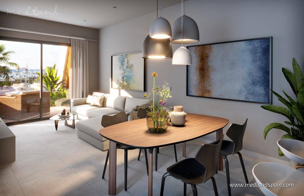 2 bedroom Apartment for sale in Finestrat with pool garage - € 485,000 (Ref: 9410764)