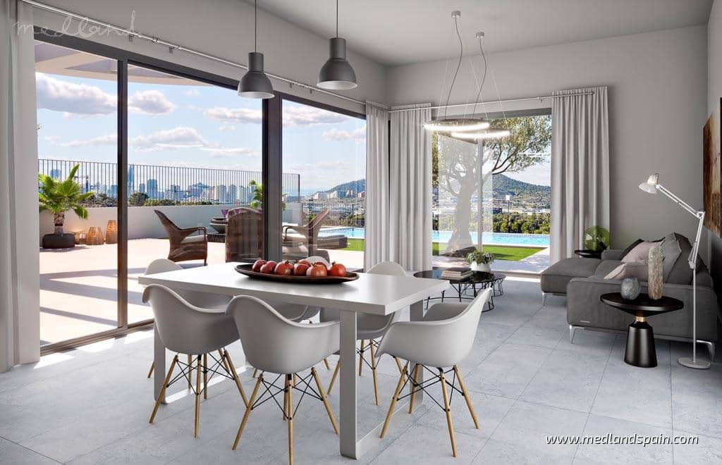 3 soverom Villa til salgs i Finestrat med svømmebasseng garasje - € 699 000 (Ref: 9410774)