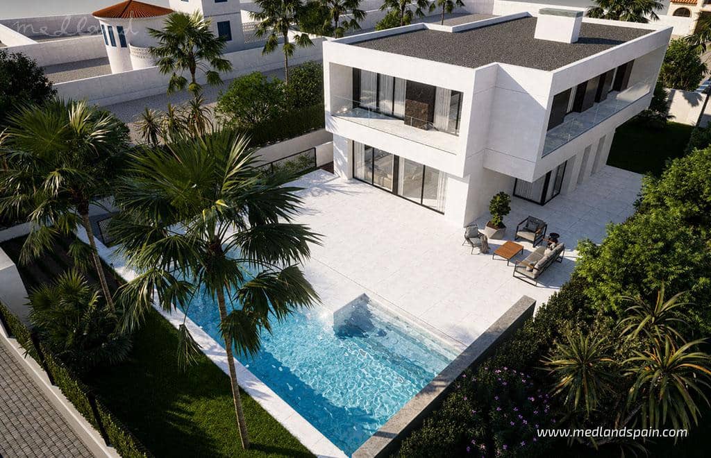 4 Zimmer Villa zu verkaufen in La Zenia mit Pool Garage - 1.700.000 € (Ref: 9437118)