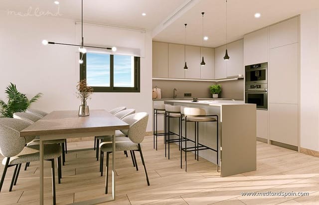 2 quarto Apartamento para venda em El Chaparral - La Siesta - La Torreta, Torrevieja com piscina garagem - 350 000 € (Ref: 9439863)