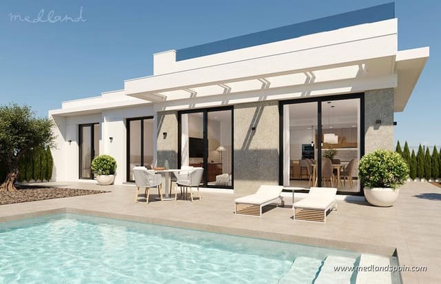 3 bedroom Villa for sale in Hacienda del Alamo, Fuente Alamo de Murcia with pool garage - € 519,900 (Ref: 9450375)