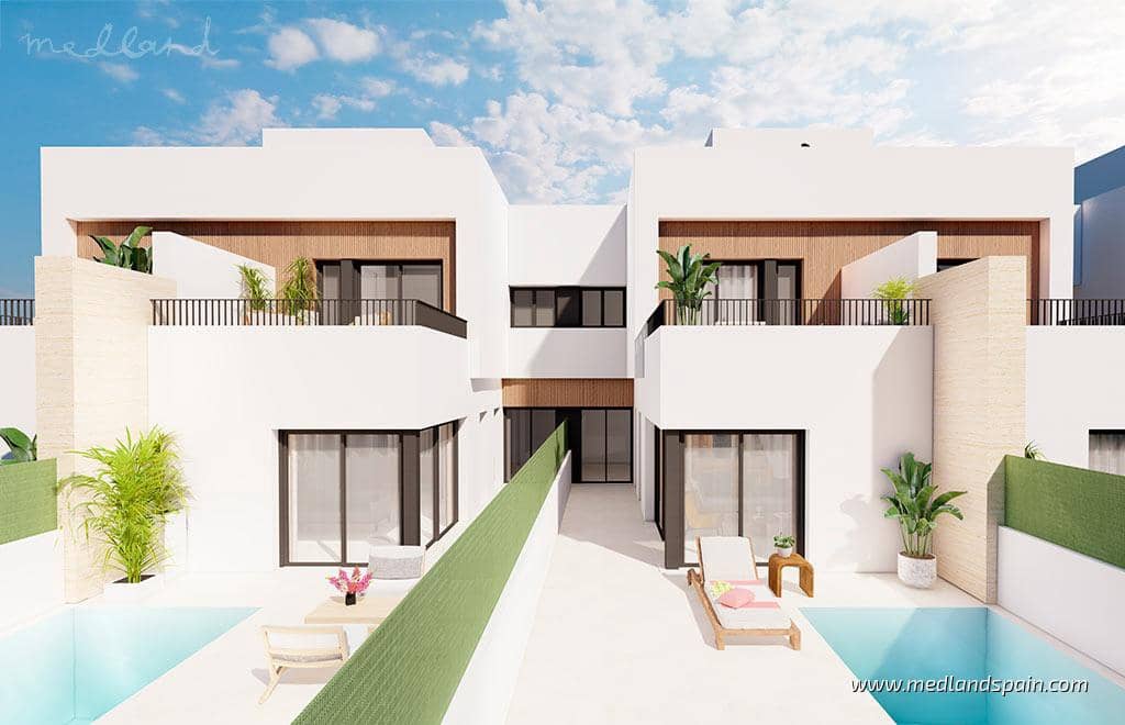 3 makuuhuone Omakotitalo myytävänä paikassa Santiago de la Ribera mukana uima-altaan 
autotalli - 369 000 € (Ref: 9450380)