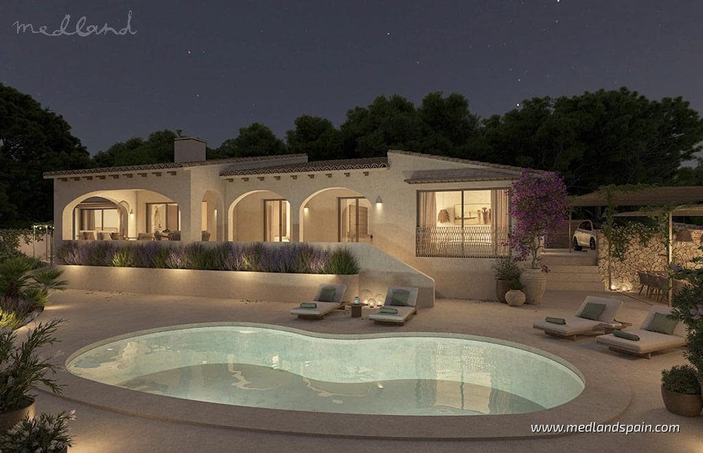 3 camera da letto Villa in vendita in Benissa con piscina garage - 1.250.000 € (Rif: 9465407)