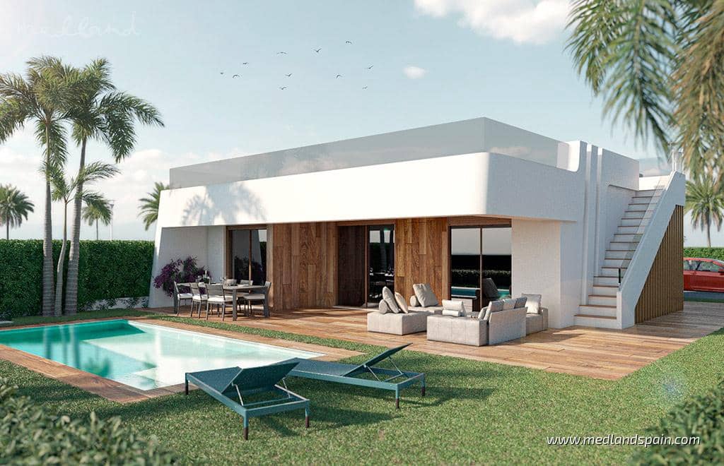 3 soveværelse Villa til salg i Alhama de Murcia med swimmingpool garage - € 369.900 (Ref: 9468278)