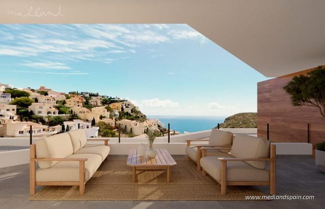 2 soveværelse Lejlighed til salg i Cumbre del Sol, Benitachell / Benitatxell med swimmingpool - € 476.000 (Ref: 9468280)