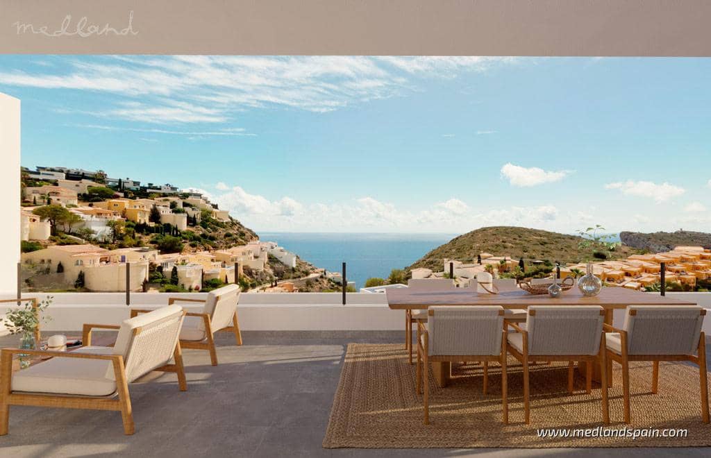 2 sovrum Lägenhet till salu i Cumbre del Sol med pool - 476 000 € (Ref: 9468280)