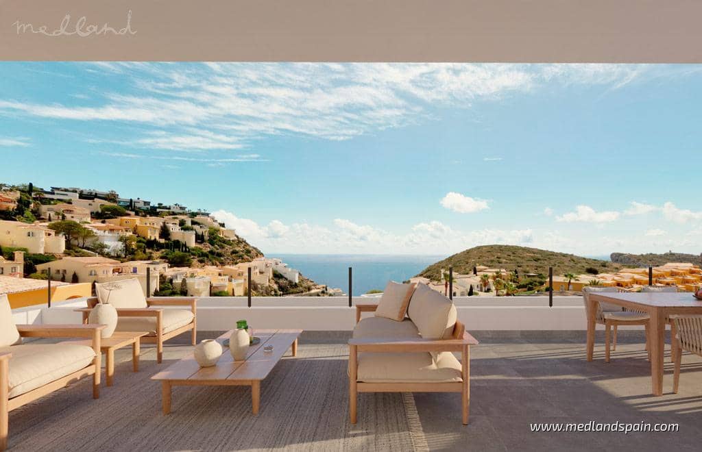 2 sovrum Lägenhet till salu i Cumbre del Sol med pool - 476 000 € (Ref: 9468280)