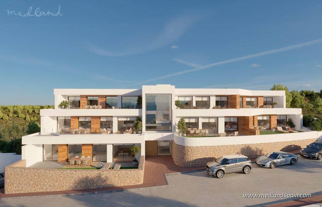 2 sovrum Lägenhet till salu i Cumbre del Sol med pool - 476 000 € (Ref: 9468280)