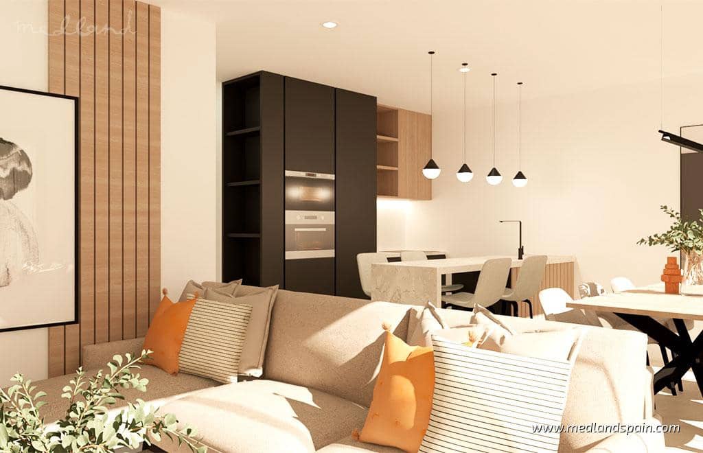 2 slaapkamer Appartement te koop in Alhama de Murcia met zwembad garage - € 196.400 (Ref: 9468282)