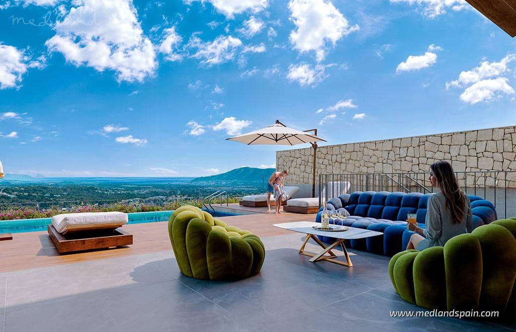 3 bedroom Villa for sale in Polop with pool garage - € 656,217 (Ref: 9502074)