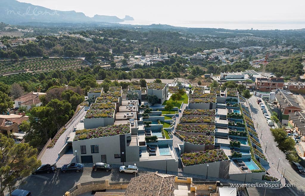 3 bedroom Villa for sale in Polop with pool garage - € 656,217 (Ref: 9502074)