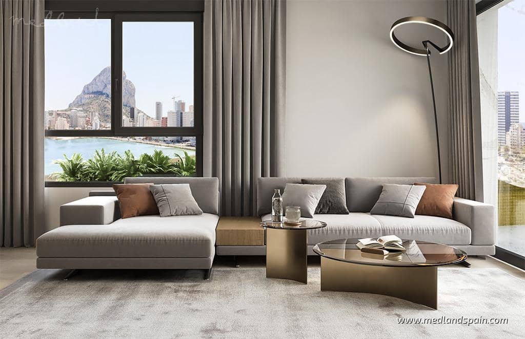 3 slaapkamer Appartement te koop in Calpe / Calp met zwembad garage - € 580.000 (Ref: 9502075)