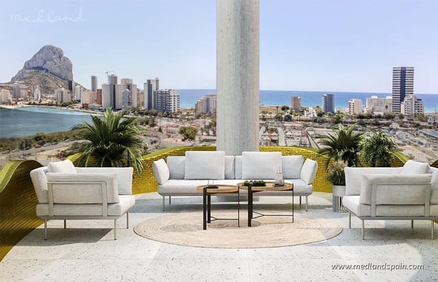 3 Zimmer Apartment zu verkaufen in Calpe / Calp mit Pool Garage - 650.000 € (Ref: 9502075)