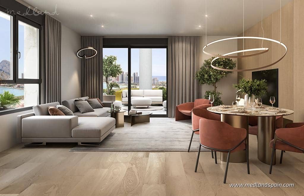 3 Zimmer Apartment zu verkaufen in Calpe / Calp mit Pool Garage - 650.000 € (Ref: 9502075)