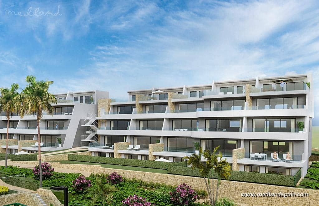 2 bedroom Apartment for sale in Finestrat with pool garage - € 580,000 (Ref: 9502077)