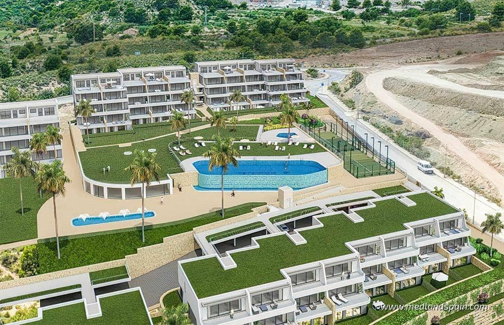 2 bedroom Apartment for sale in Finestrat with pool garage - € 580,000 (Ref: 9502077)