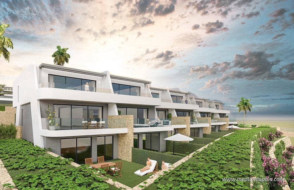 2 bedroom Apartment for sale in Finestrat with pool garage - € 580,000 (Ref: 9502079)