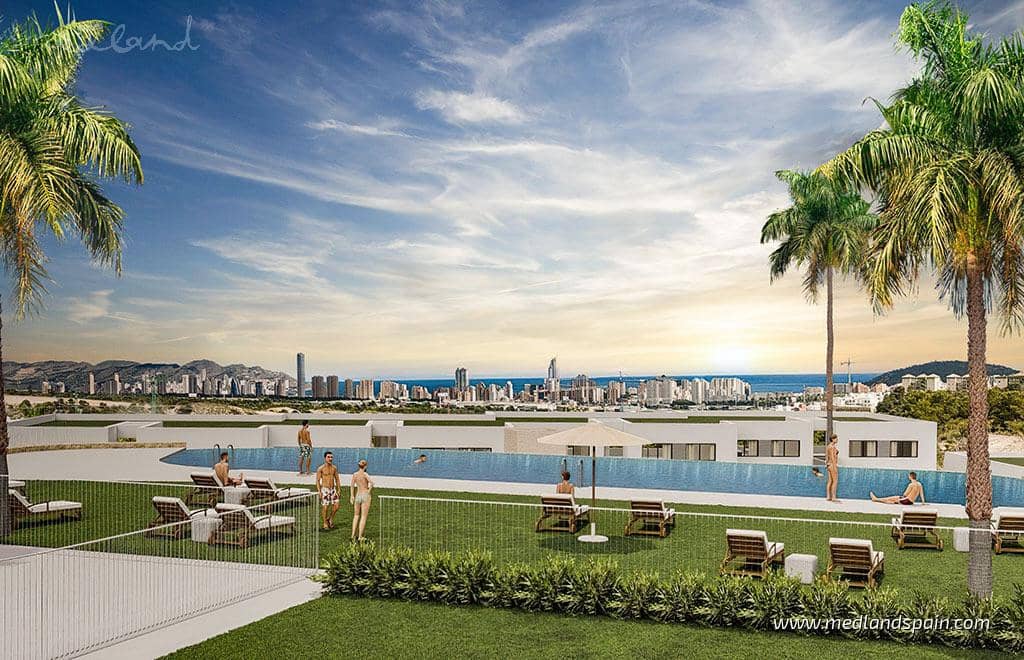 2 bedroom Apartment for sale in Finestrat with pool garage - € 580,000 (Ref: 9502079)