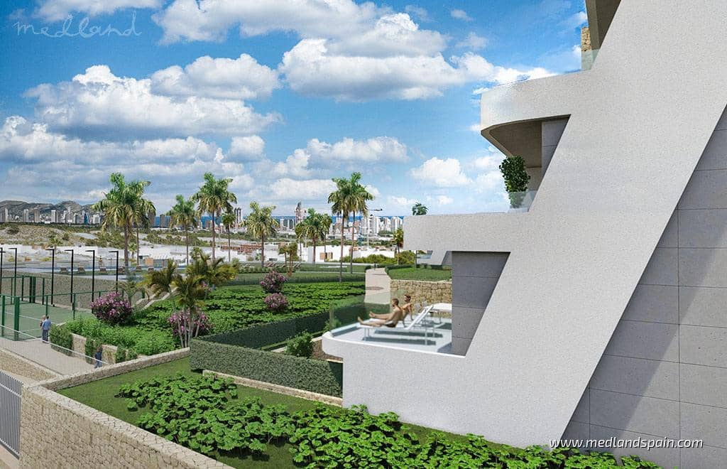 2 bedroom Apartment for sale in Finestrat with pool garage - € 580,000 (Ref: 9502079)