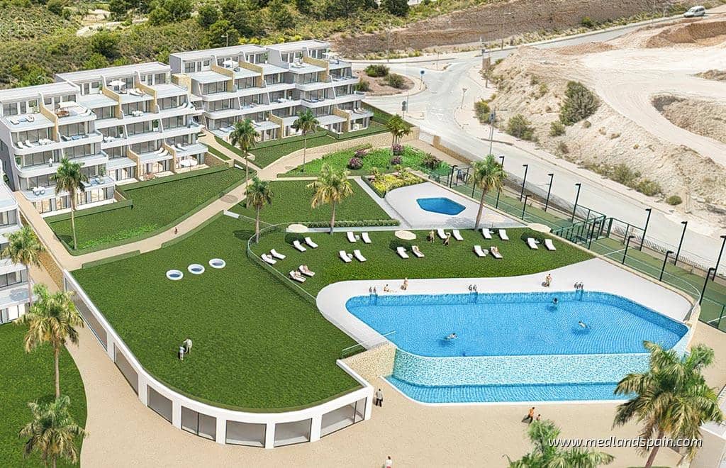 2 bedroom Apartment for sale in Finestrat with pool garage - € 580,000 (Ref: 9502079)